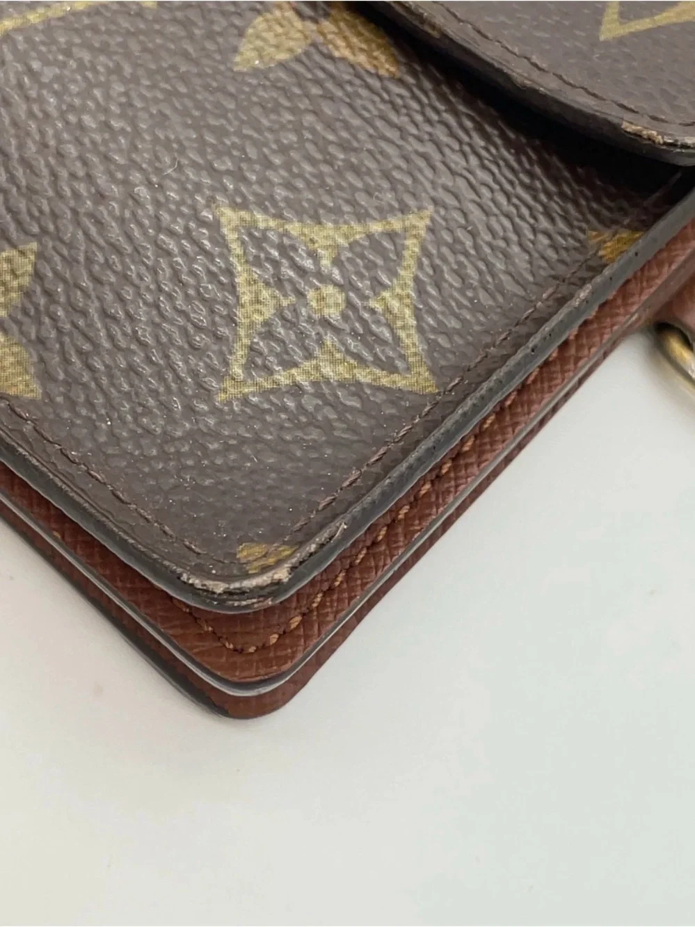 Auth Louis Vuitton Monogram Portefeuille Accordion Bi-fold Wallet WBox